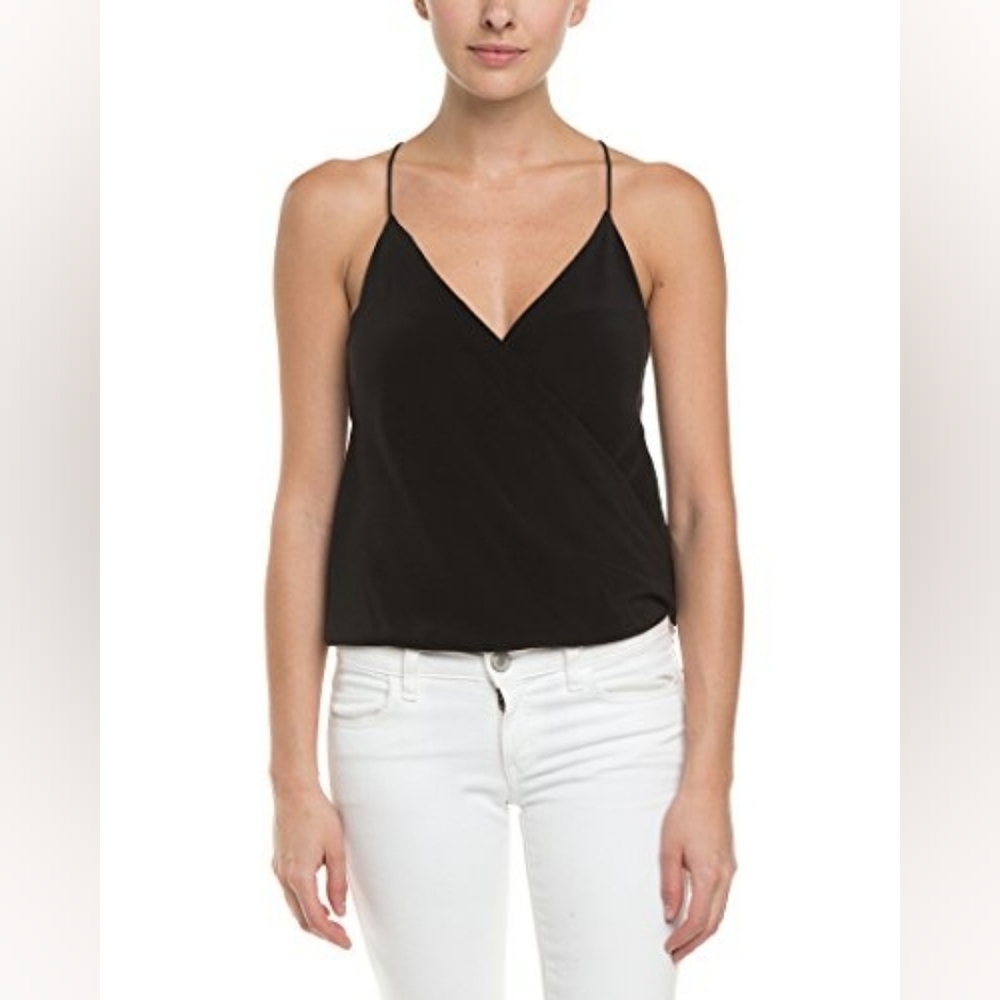 ViX Paula Hermanny Black Silk Alma Cami Tank - Picture 6 of 6